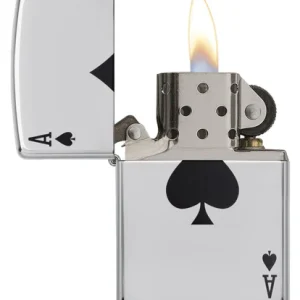 ENCENDEDOR ZIPPO AS DE PICAS®