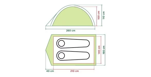 CARPA COLEMAN | DARWIN 2 | 2 PERS. - Imagen 5