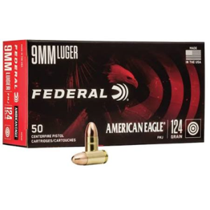 FEDERAL AMERICAN EAGLE | CAL. 9MM 124gr